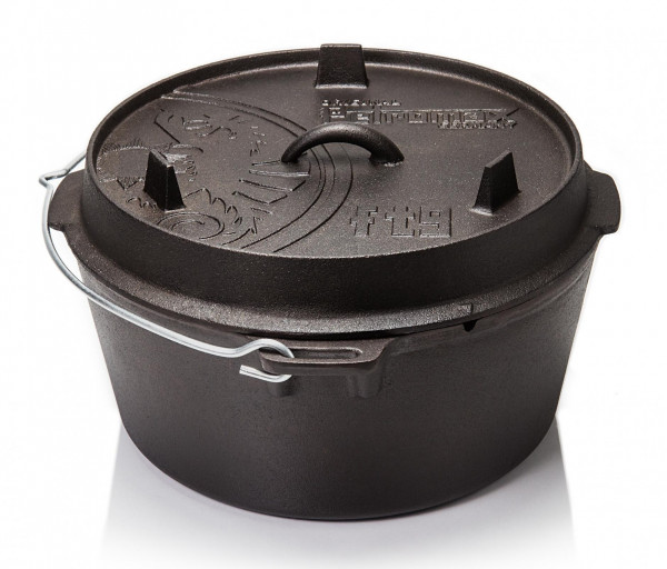 Feuertopf / Dutch Oven Petromax ft9-t ohne Fuß für 8-14 Personen