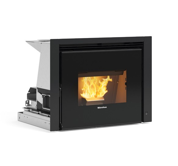 La Nordica Pellet Kamineinsatz Comfort P70 Air Plus schwarz 3,0-10kW