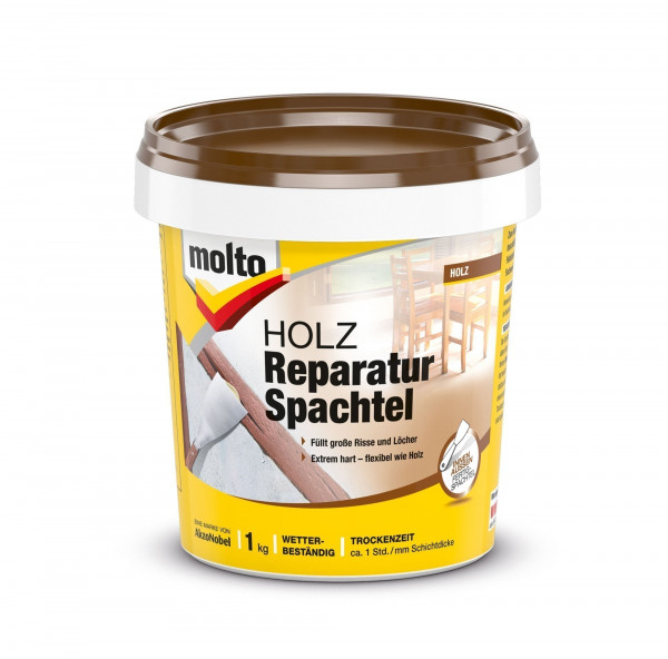 Molto Holz Reparatur-Spachtel 1 kg