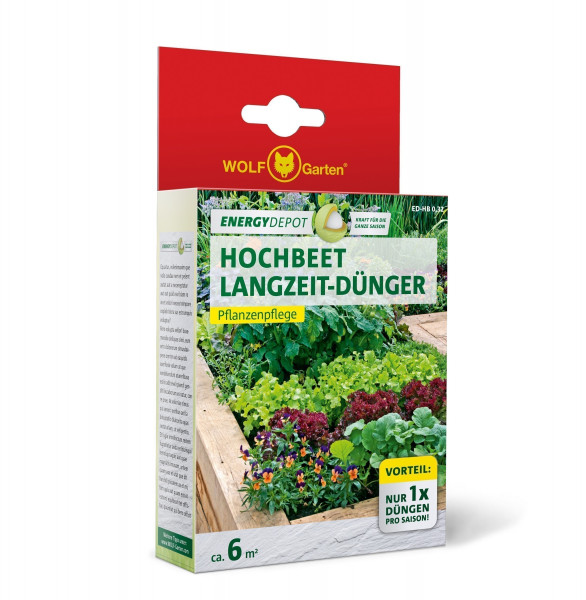 Wolf Garten Hochbeet Langzeit-Dünger Energy Depot 320g