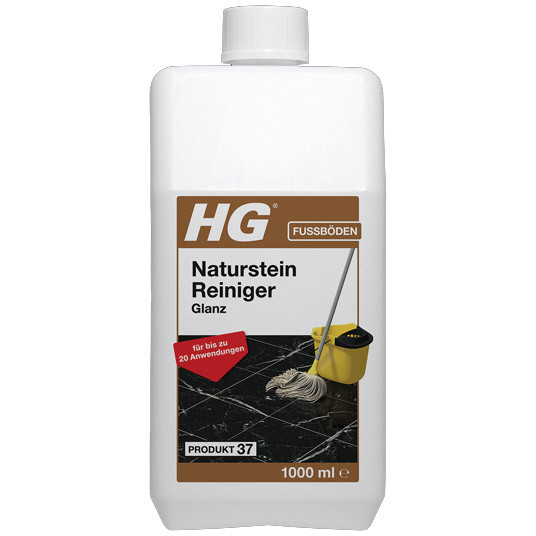 HG Naturstein Reiniger und Pflege Glanz erneuernd 1 Liter