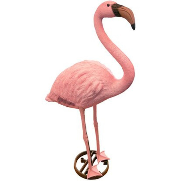 Ubbink® Teichfigur Flamingo zwei Füße mit Erdspieß 90cm