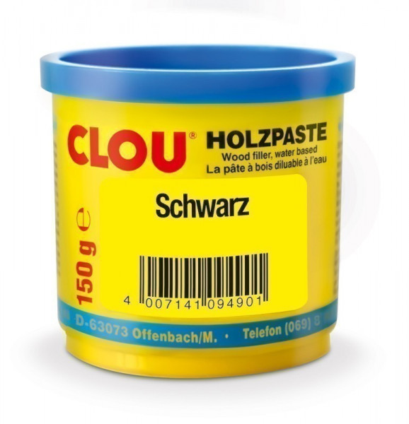 Holzpaste CLOU schwarz 150 g