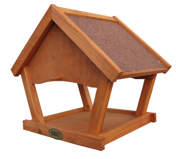 Vogelhaus / Futterhaus Habau Rotkehlchen mit Ständer 39x29x34cm