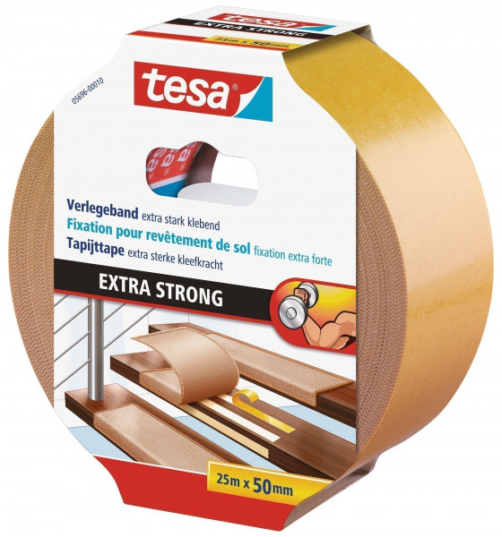 tesa® Verlegeband extra stark klebend 25 m x 50 mm