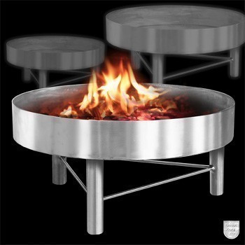 Feuerstelle zu Schwenkgrill / Dreibeingrill für bis Ø 80 cm