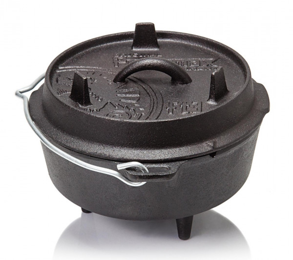 Feuertopf / Dutch Oven Petromax ft3 für 1-3 Personen