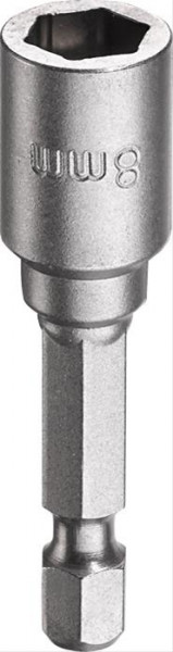 Sechskant-Steckschlüssel mit 1/4&quot; und E 6.3 Schaft