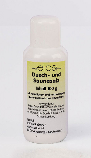 Eliga Duschsalz / Saunasalz 100g