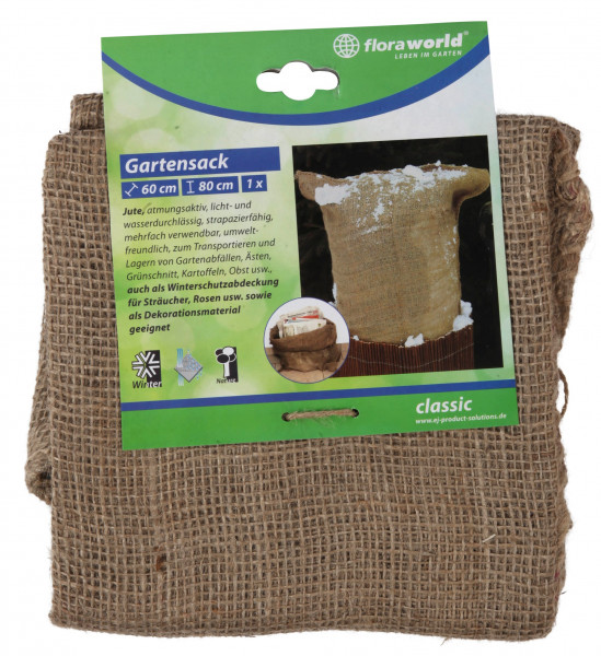 Jutesack / Gartensack classic floraworld 60x80cm natur