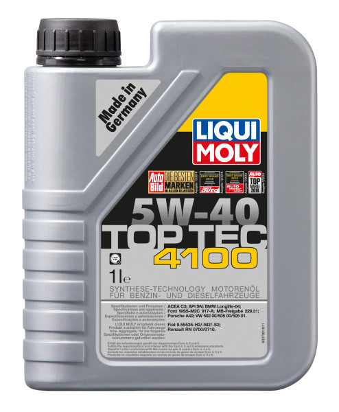 Liqui Moly Ganzjahresöl Top Tec 4100 5W-40 1 Liter