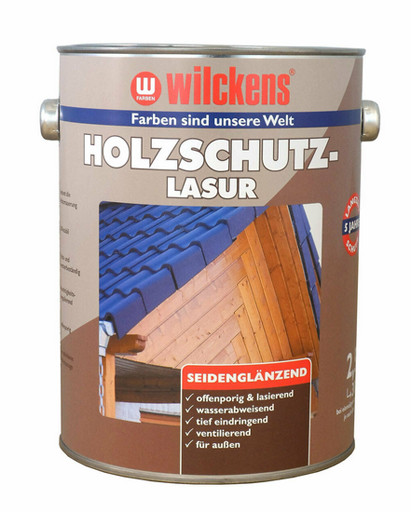 Wilckens® Holzschutzlasur Palisander seidenglänzend 2,5L