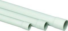 Stangenrohr PVC, 2 m EN 20 mm, grau