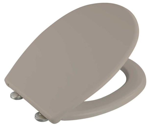 Wenko WC-Sitz Vorno Neo taupe Toilettensitz Absenkautomatik antiba.