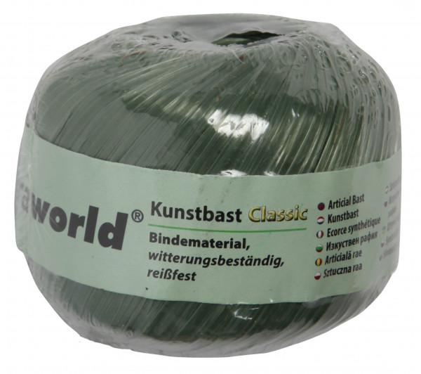 Kunstbast classic floraworld Länge 400m grün