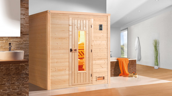 Weka Massivholz Elementsauna BERGEN 1.8 HT