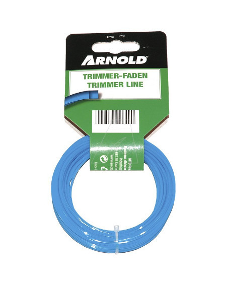 ARNOLD Trimmerfaden 1,6 mm x 15 m, 4-kant