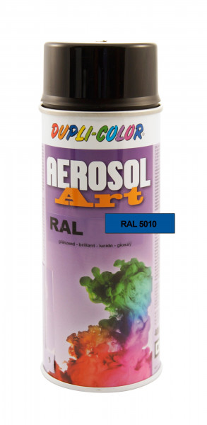 Farbspray / Buntlack Dupli Color Aerosol Art 400ml RAL5010 blau