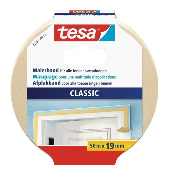 tesa® Malerkrepp Premium Classic 50 m x 30 mm