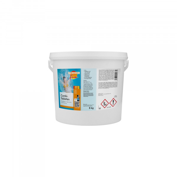 SUMMER fun Combi Tabletten Desinfektion Algenschutz Flockung 5kg