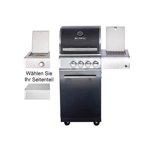 All'Grill® Gasgrill Moduloar Top Line Chef S Black Grundmodell