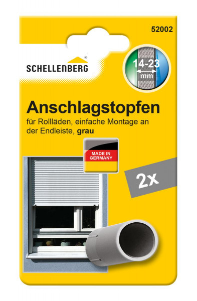 Schellenberg Anschlagstopfen 40mm Ø20mm grau 52002