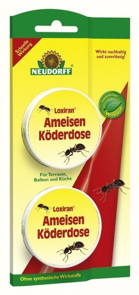 Neudorff Loxiran® Ameisenköderdose 2 Stück