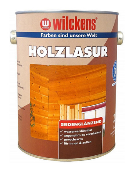 Wilckens® Holzlasur LF Teak seidenglänzend 2,5L