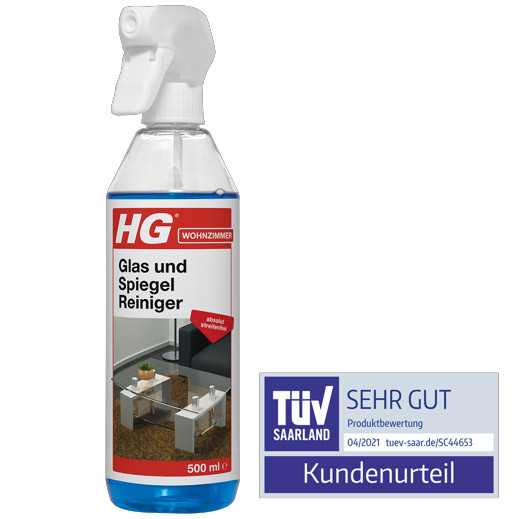 HG Glas & Spiegel Spray 500 ml