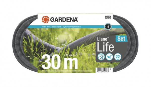 Gardena Textilschlauch Liano Life 1/2" 30m 18457-20