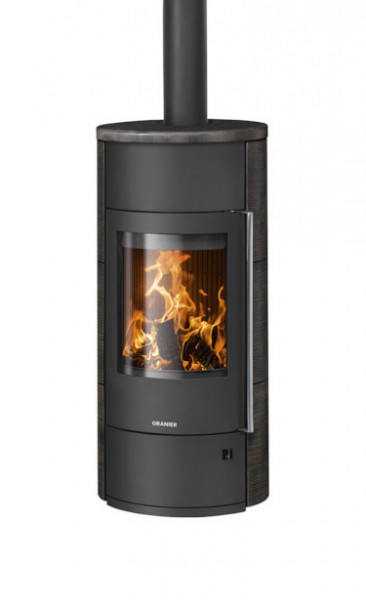 ORANIER Kaminofen Polar Neo Aqua schwarz Keramik Namib 10kW