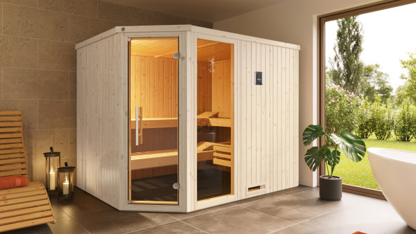 Weka Elementsauna Varberg 4 GTF Trend BioS 7,5kW