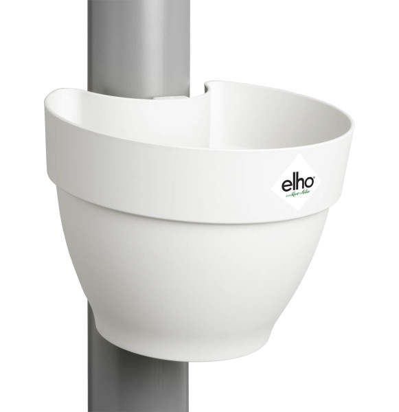 elho® Blumentopf Fallrohrpflanzgefäss Vibia Campana seidenweiß