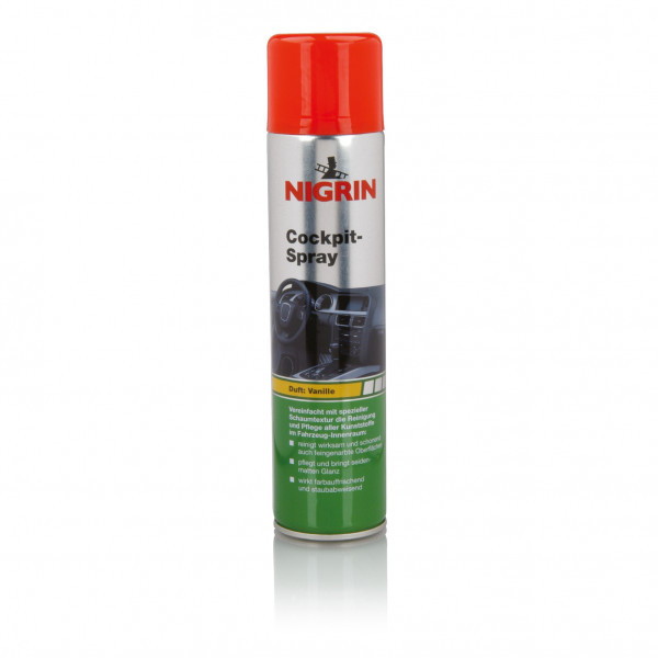 Nigrin Cockpit-Spray Vanille-Duft 400ml