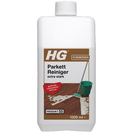 HG Parkett Kraftreiniger Glanz Schutz Versiegelungs-Entferner 1 Liter