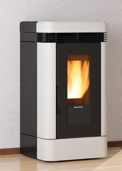 Pelletofen La Nordica Lucia weiß 12kW