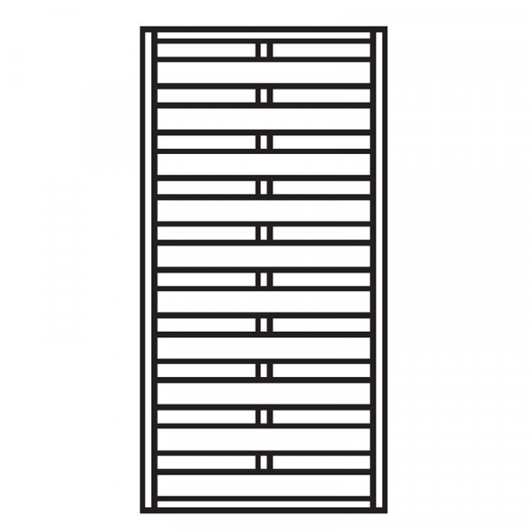 Sichtschutzzaun / Zaunelement Dichtzaun kdi 90x180cm
