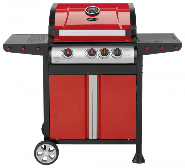 Gasgrill / Grillwagen Justus Genius 3+1 Grillfläche 60 x 42 cm