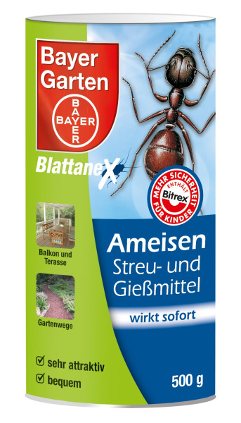 Bayer Garten Ameisenmittel / Ameisen Streu- und Gießmittel 500g