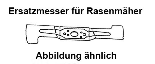 Ersatzmesser für Einhell Rasenmäher BPM 40 P SB 40cm