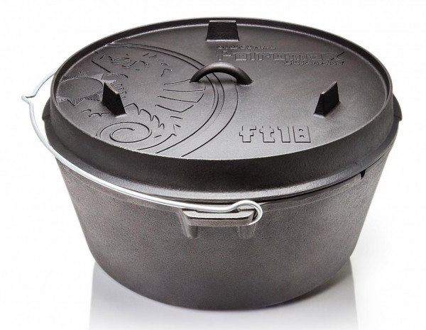 Feuertopf / Dutch Oven Petromax ft18-t ohne Fuß für mind. 20 Personen