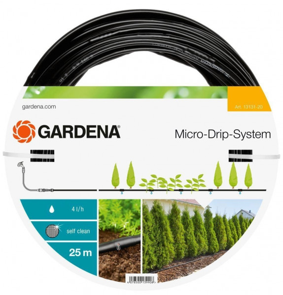 GARDENA Micro-Drip Erweiterung Pflanzreihen 13 mm 1/2&quot; 13131-20