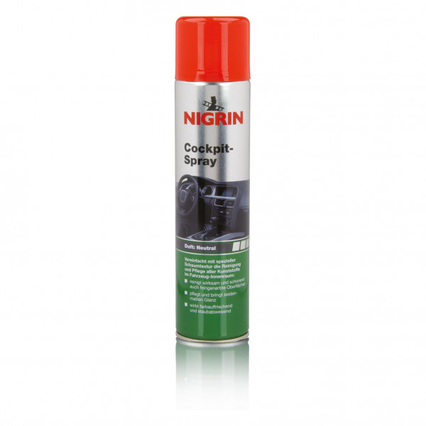 Nigrin Cockpit-Spray Neutral-Duft 400 ml