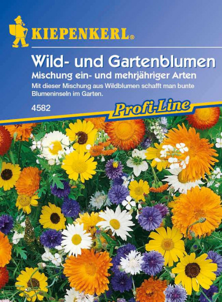 Saatgut Wild- und Gartenblumen, Mischung (ein- und mehrjährig)