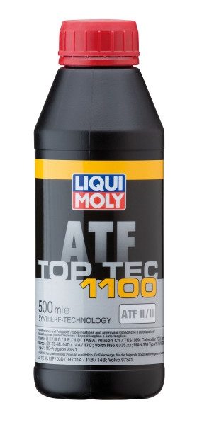 Liqui Moly Automatikgetriebeöl Top Tec ATF 1100 500ml