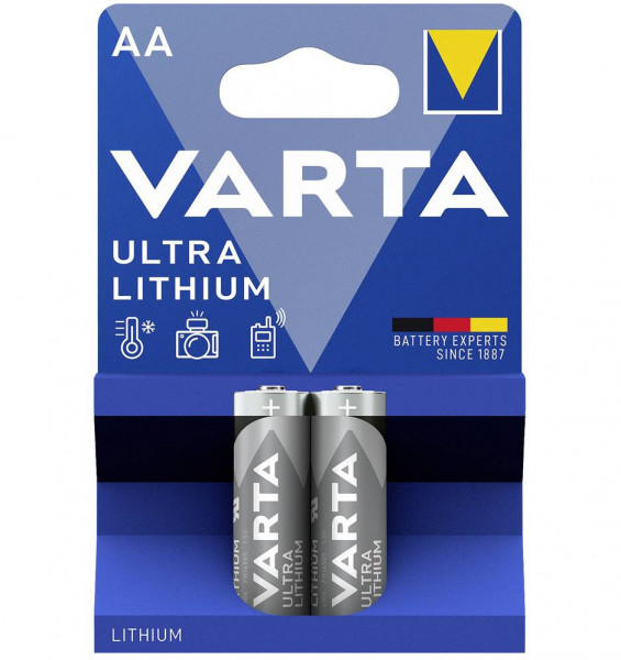 VARTA Lithium AA 1,5 V 2 Stück