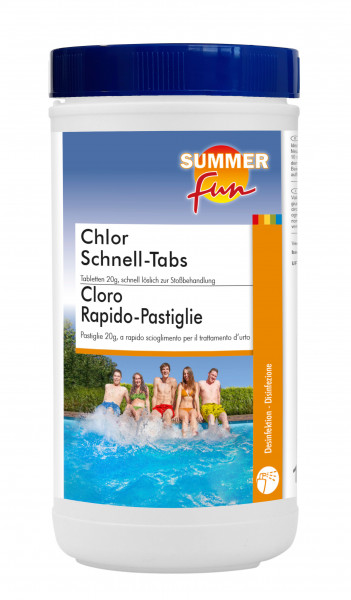 SUMMER fun Chlor Tabletten Mini 1,2kg