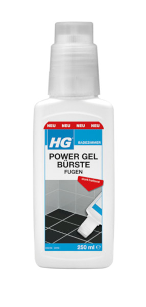 HG Power Gel Bürste Fugen 250 ml