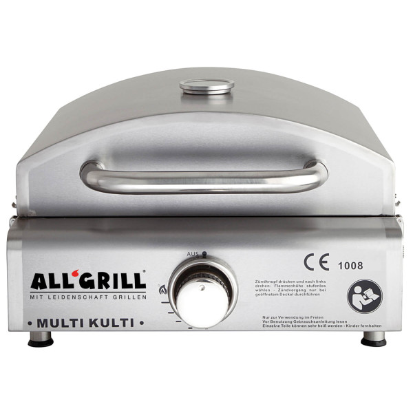 All'Grill® MULTI-KULTI der multifunktionale Gasgrill mit Zündsicherung