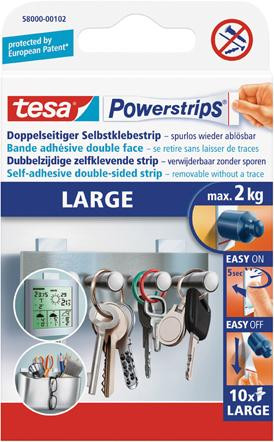 tesa Powerstrips Large